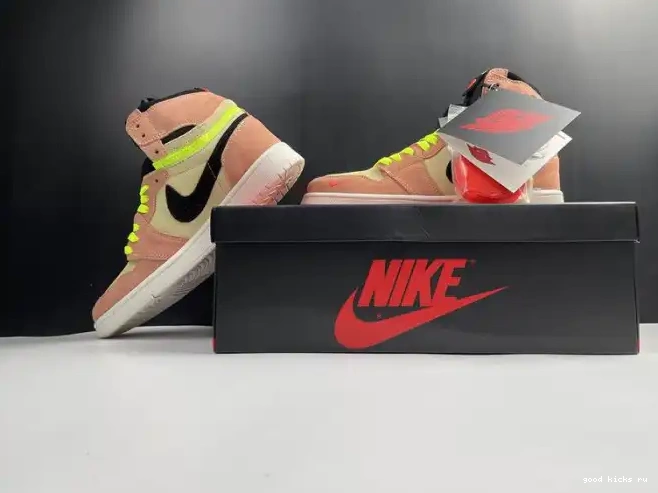 80% Off Sale Air CW6576-800 Switch Peach High 1 Jordan 0505